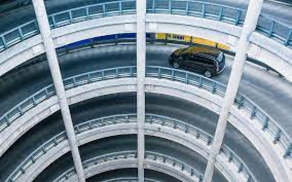 Parking Near Blue Tower