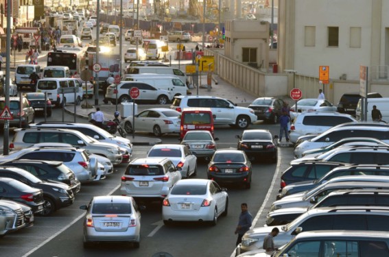 RTA Paid Car Parking Near Gold Souk