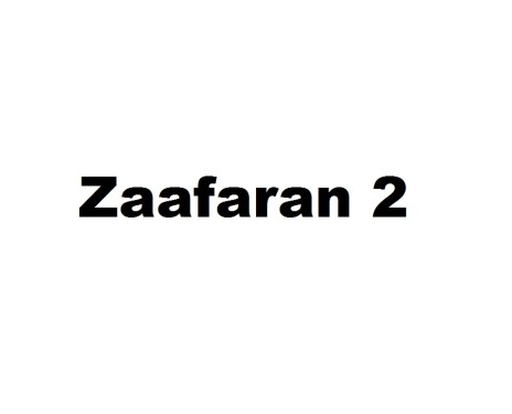 Zaafaran 2