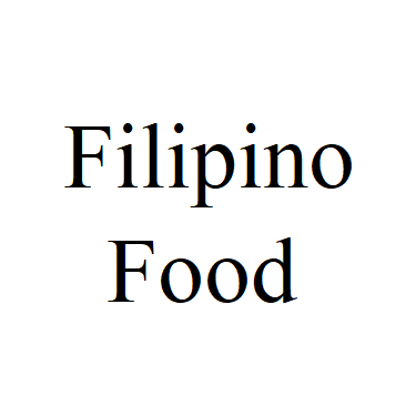 Filipino Food