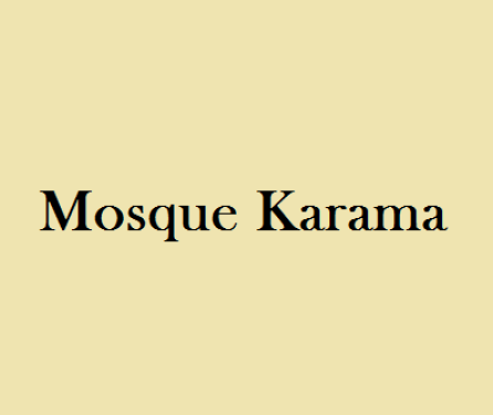 Mosque Karama