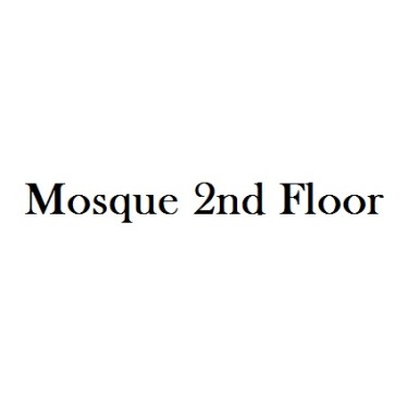 Mosque 2nd Floor