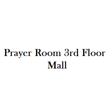 Prayer Room 3rd Floor Mall