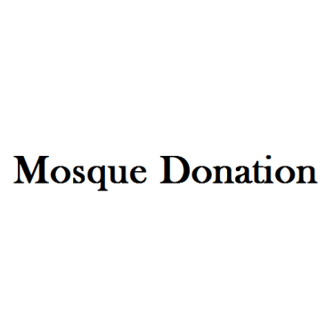 Mosque Donation