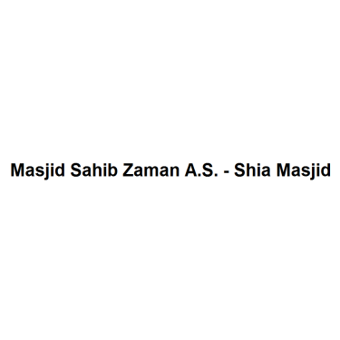 Masjid Sahib Zaman A.S. - Shia Masjid