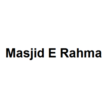 Masjid E Rahma
