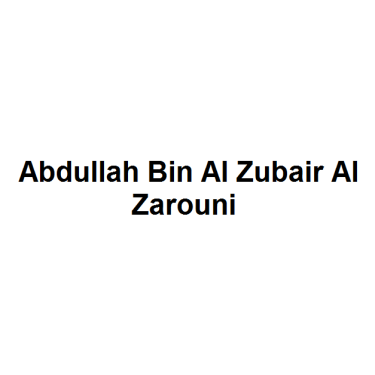 Abdullah Bin Al Zubair Al Zarouni