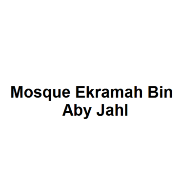 Mosque Ekramah Bin Aby Jahl