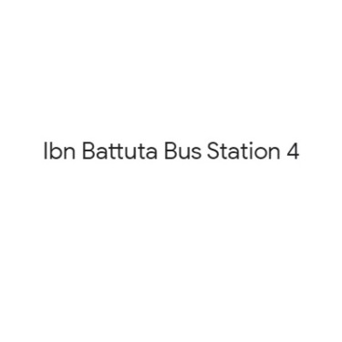 Ibn Battuta Bus Station 4