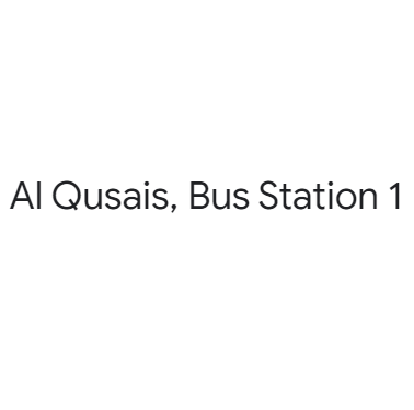 Al Qusais, Bus Station 8