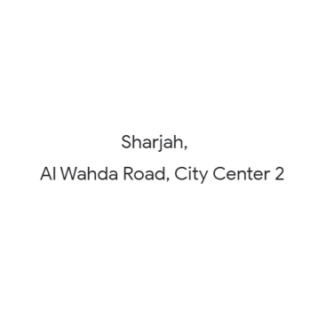 Sharjah, Al Wahda Road, City Center 2