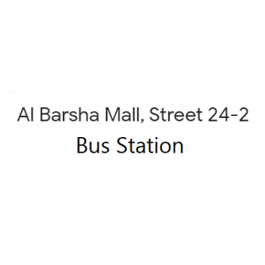 Al Barsha Mall, Street 24-2 - Bus Station