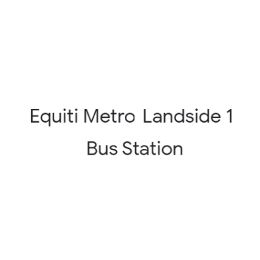 Equiti Metro Landside 1- Bus Station