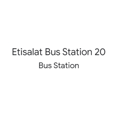 Etisalat Bus Station 20 - Bus Station