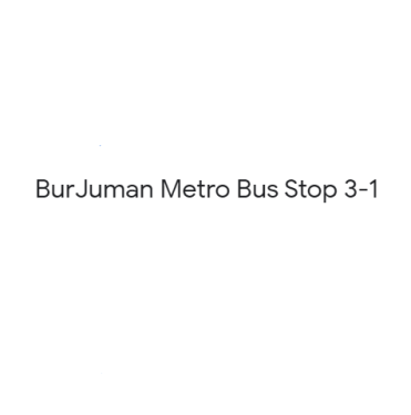 BurJuman Metro Bus Stop 3-1