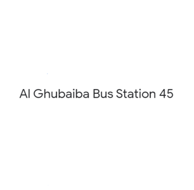 Al Ghubaiba Bus Station 45