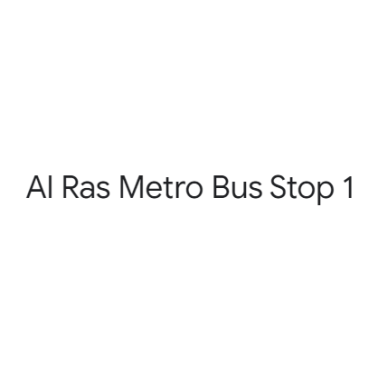 Al Ras Metro Bus Stop 1