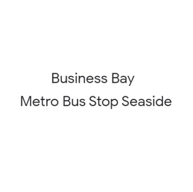 Business Bay Metro Bus Stop Seaside