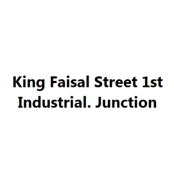 King Faisal Street 1st Industrial. Junction