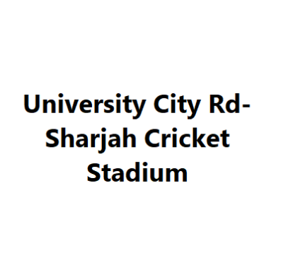 University City Rd- Sharjah Cricket Stadium