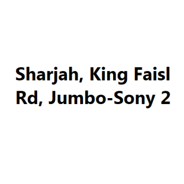Sharjah, King Faisl Rd, Jumbo-Sony 2