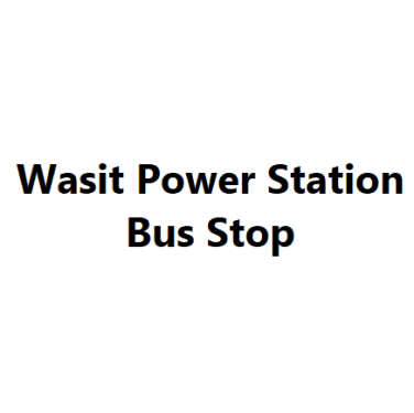 Wasit Power Station Bus Stop