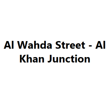 Al Wahda Street - Al Khan Junction