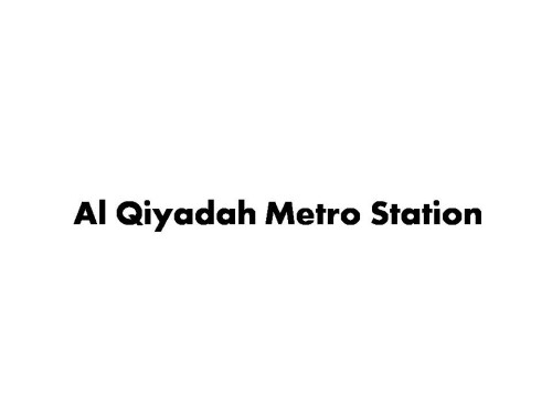 Al Qiyadah Metro Station