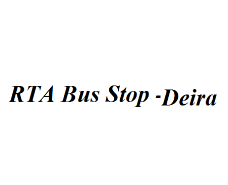 RTA Bus Stop - Deira