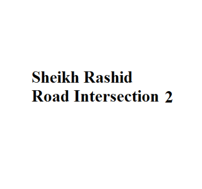 Sheikh Rashid Road Intersection 2