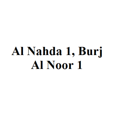 Al Nahda 1, Burj Al Noor 1