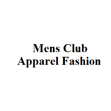 Mens Club Apparel Fashion