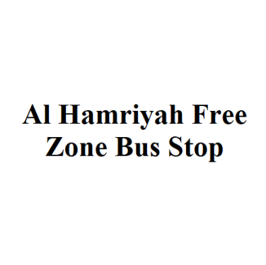 Al Hamriyah Free Zone Bus Stop