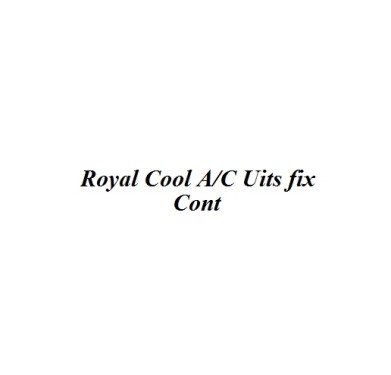 Royal cool A/C units fix cont