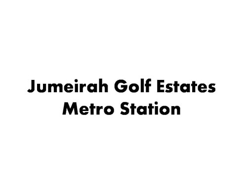 Jumeirah Golf Estates Metro Station