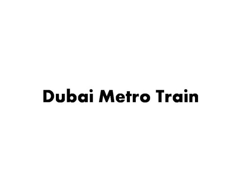 Dubai Metro Train