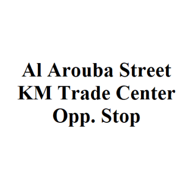 Al Arouba Street KM Trade Center Opp. Stop