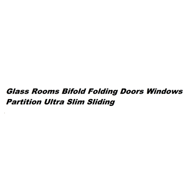 Glass Rooms Bifold Folding Doors Windows Partition Ultra Slim Sliding Dubai