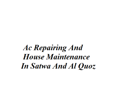 Ac Repairing And House Maintenance In Satwa And Al Quoz