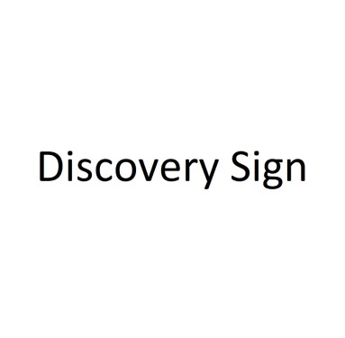 Discovery Sign