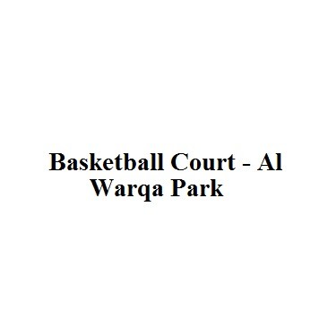 Basketball Court - Al Warqa Park