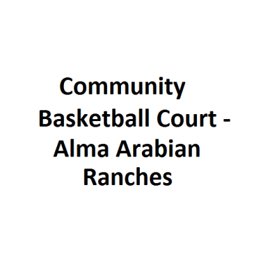 Community Basketball Court - Alma Arabian Ranches