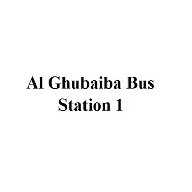 Al Ghubaiba Bus Station 1