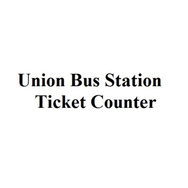 Union Bus Station - Ticket Counter