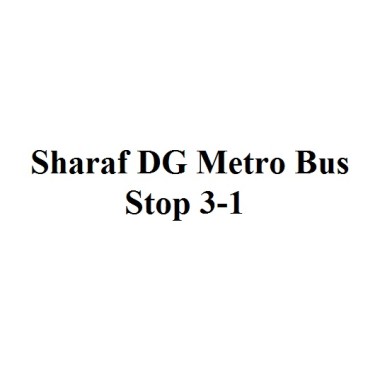 Sharaf DG Metro Bus Stop 3-1