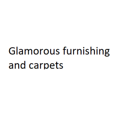 Glamorous furnishing and carpets