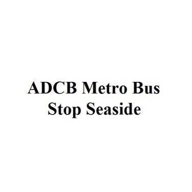 ADCB Metro Bus Stop Seaside