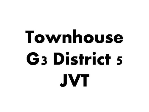 Townhouse G3 District 5 JVT