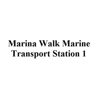 Marina Walk Marine Transport Station 1
