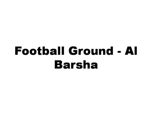 Football Ground - Al Barsha South